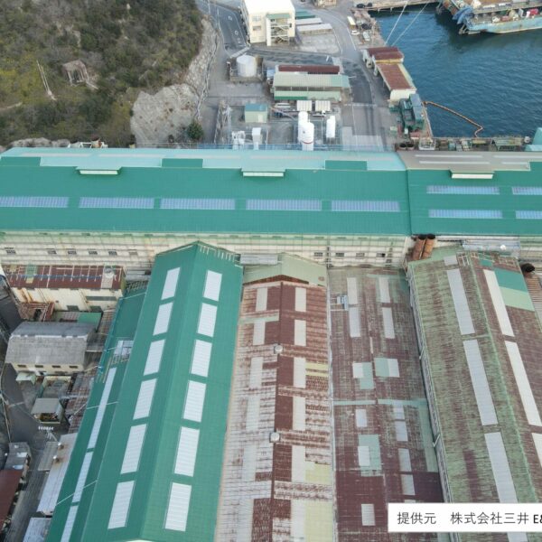 MESDU工場試運転場屋根更新工事